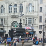Picadilly Circus - we went to the play too