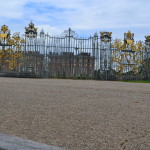 Golden gates at Hampton Court Palace