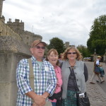 Chris, Sue and Bron at Windsor Castle