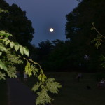 Full moon in Cookham