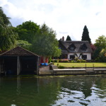 Quaint home and boathouse